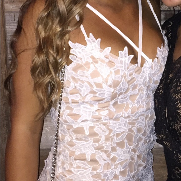 Hello Molly white/nude dress - Picture 8 of 8